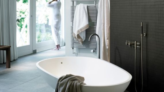 Modern bathroom style feature