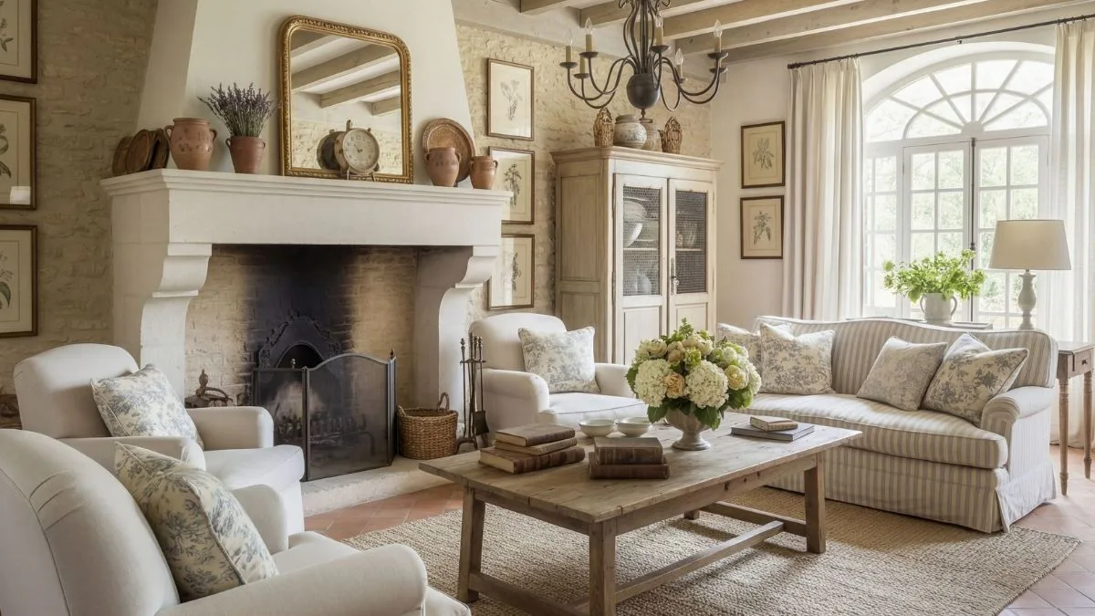 French country style at  インテリア Rustic Charm & Refined Elegance | Carpet One Australia