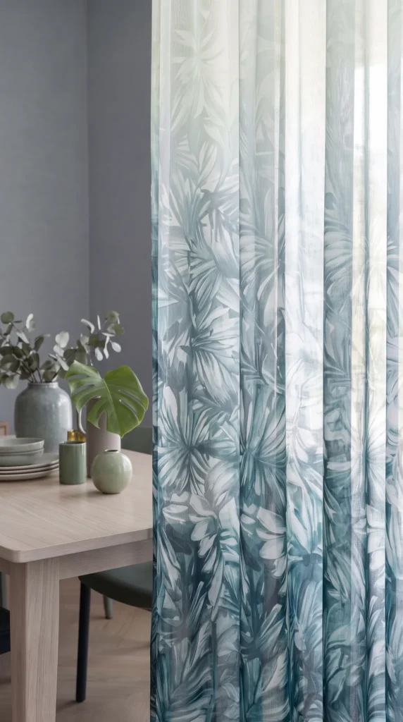 sheer curtains